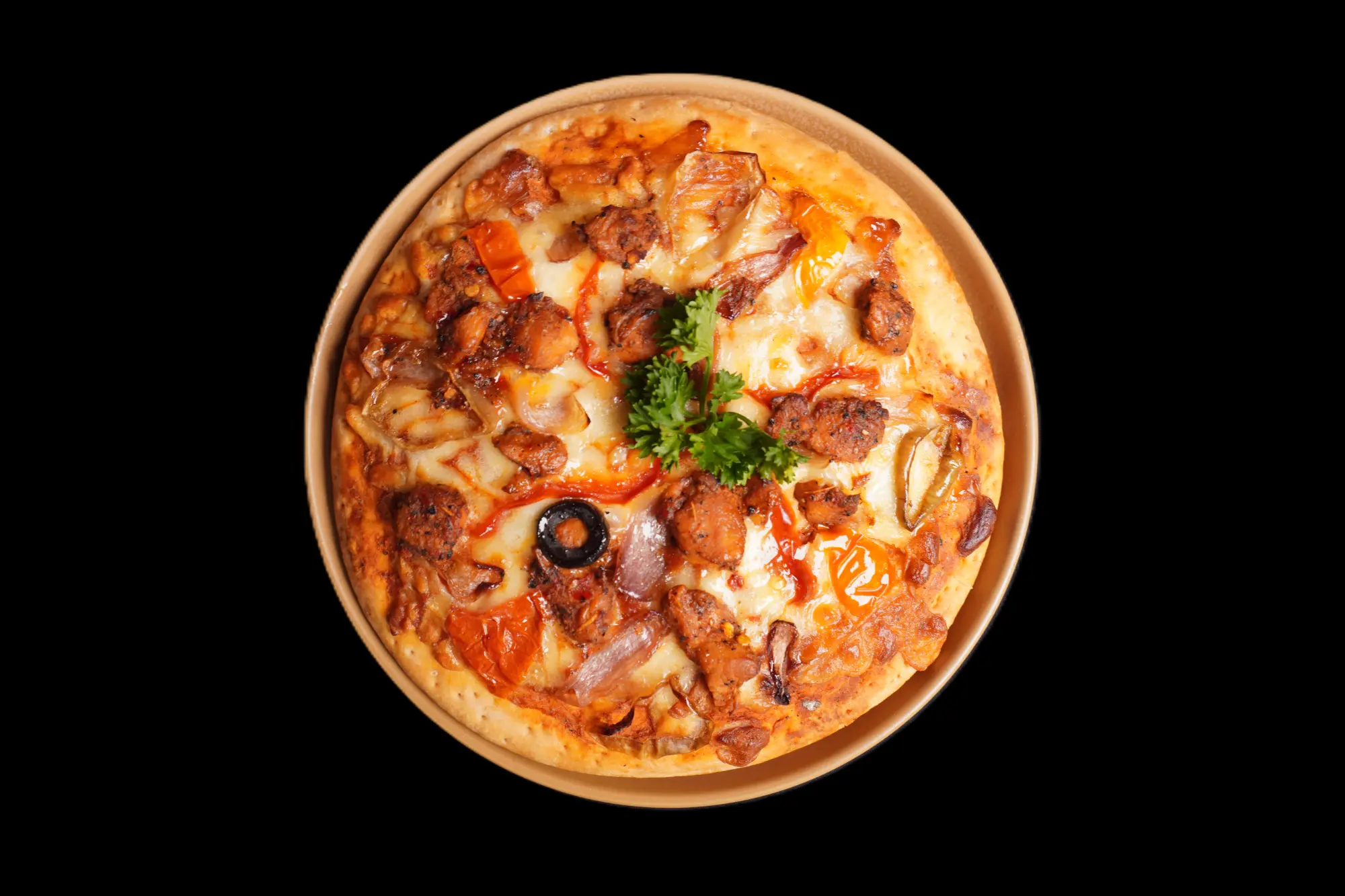 PIZZA DEVILLED CHICKEN